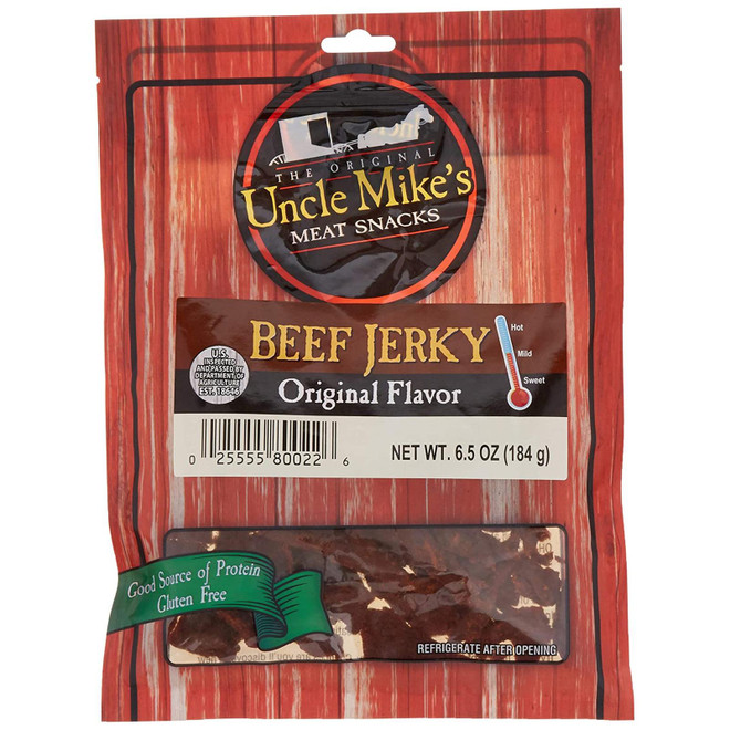 Fin Feather Fur Outfitters Beef Jerky Original 6.5oz Package