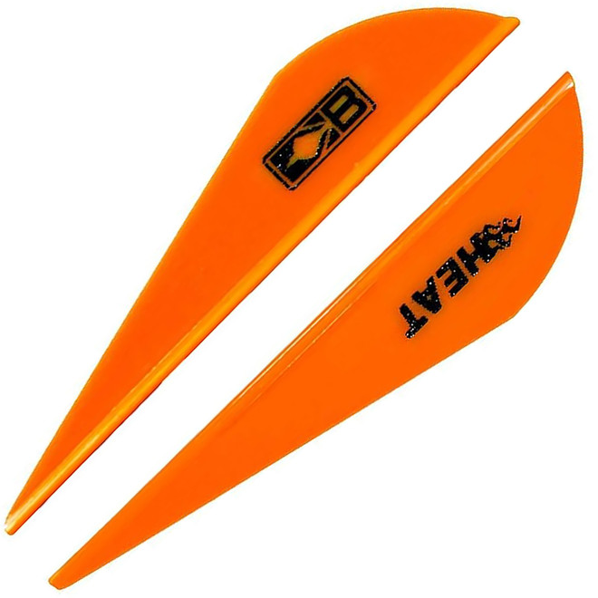 Bohning 2.5" Heat Vanes Neon Orange 2.5" Heat Vane, 36pk