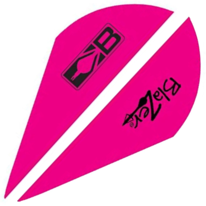 Bohning Blazer 2" Vane Arrow Fletching Hot Pink Pack of 36, 10831HP2