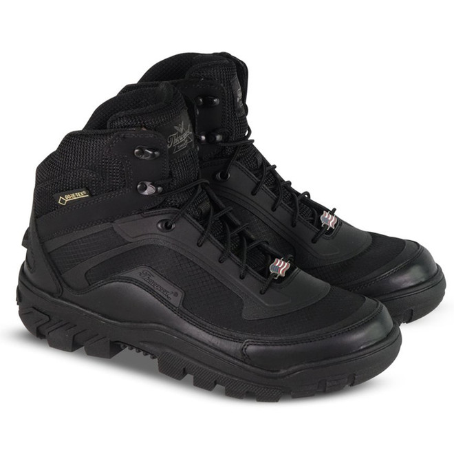 Thorogood Mens Veracity GTX Waterproof 5.5 Inch Black Boots 834-6015