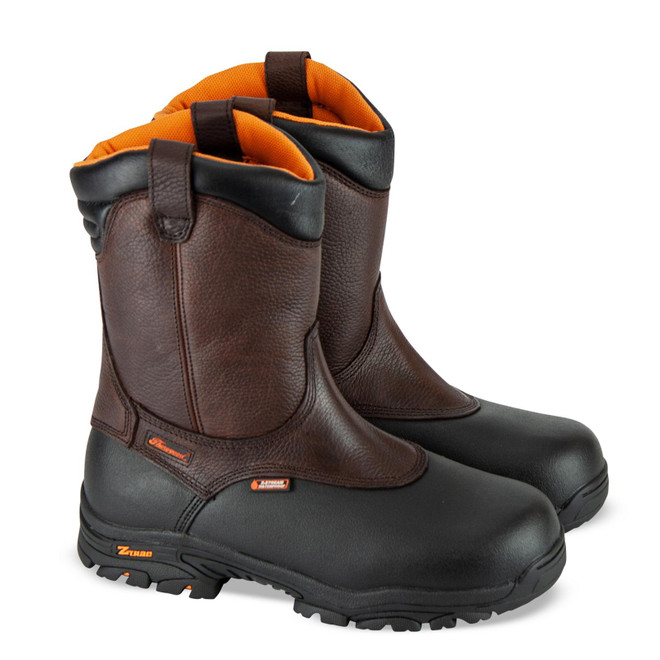 Thorogood Mens Crossover Waterproof 8" CST Wellington Brown Boots 804-4810