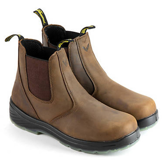 Thorogood Mens Thoro Flex 6" Trail Crazyhorse Composite ST Boots 804-3166