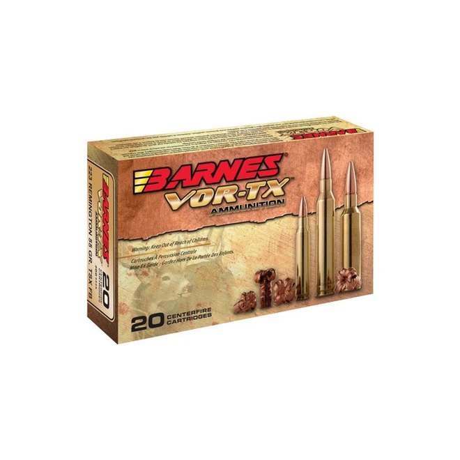 Barnes VOR-TX 450 Bushmaster 250 Grain Tripple Shock X 20 Round Box