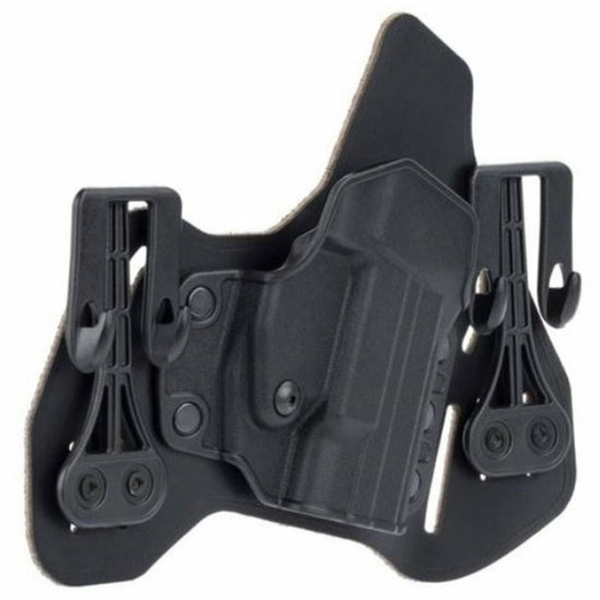 Blackhawk Leather Tuckable Pancake Holster, S&W J-Frame, RH, Black