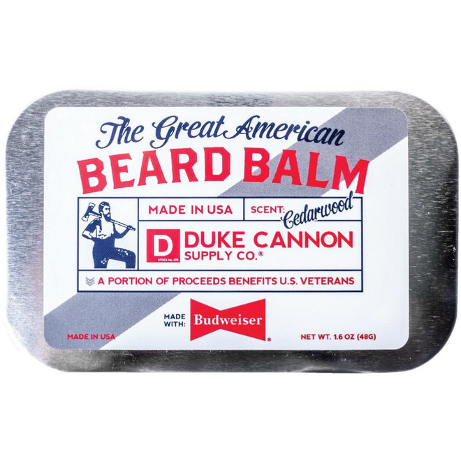Duke Cannon 1.6 Oz. Great American Budweiser Beard Balm