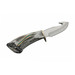 SZCO BBL2 9" Fixed Blade Guthook Elk Antler RU-EKBBL2