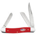 Case XX 'American Workman' Medium Stockman 73931 Red Synthetic Carbon Steel Pocket Knife