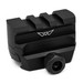 Warne Red-dot riser Picatinny rail Black