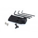 Staccato / STI DPO Plate, Reflex System for RMR, SRO, Tactical Height, Black Rear Co-Witness