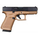 Glock 19 Gen 5 Fs 9Mm Pistol Black/Fde 4.02" 15 Rnd