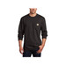 Carhartt Mens Workwear Pocket Long Sleeve T-Shirt Black XL Tall