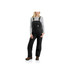 Carhartt Womens Quilt Lined Duck Bib Insulated Overalls Black 2XL Short