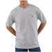Carhartt Loose Heavy Weight Short-Sleeve Pocket T-shirt Heather Gray 3XL Tall