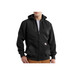 Carhartt Mens Rain Defender Loose Fit Heavyweight Full-Zip Sweatshirt Black XL Regular