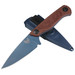 Benchmade Dacian Brown Canvas Micarta Spear Point Folding Knife