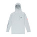 Aftco Jason Christie Hooded LS Performance Shirt Gray M