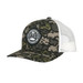 AFTCO Bass Patch Trucker Hat Green Camo