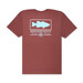 Aftco Frontier SS T-Shirt Brick Heather 2X