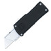 Cobratech OTF Utility Knife 3.3" Dual Action OTF Black