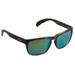 Bajio Swash Sunglasses Dark Tortoise frame / Green Mirror Glass Lens