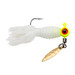 Strike King Sausage Head Spins pre-rigged Crappie Thunder 1/16 White