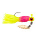 Strike King Sausage Head Spins pre-rigged Crappie Thunder 1/16 Hot Chicken