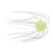 Geecrack Finesse Cue Bomb Soft Bait 1" Light Chartreuse Smoke