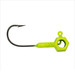 Leland's Lures Crappie Magnet Eyehole Brandon Smith Jig Head Chartreuse 1/8 oz.