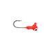 Strike King Mr. Crappie Sausage Head Jig Heads Flo Red 1/8 oz.