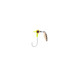 Strike King Mr. Crappie Sausage Head  - Under Spin Chartreuse 1/8 oz.