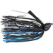 Strike King Denny Brauer Baby Structure Jig Black Blue 1/4 oz.