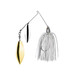 Strike King Tour Grade Double Willow Spinnerbait White-Silver 1/2 oz.