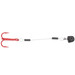 VMC Quik Strike Trailer Treble Hooks Tin Red 2 in. 6