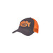 Strike King Lures Cap-2 Trucker Cap Charcoal Body/Orange Neon Mesh