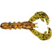 Strike King Rage Baby Craw Amber Green Black 3 in.