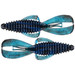 Strike King Rage Baby Bug Black Blue Swirl 3 in.