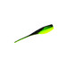 Strike King Mr. Crappie Lightning Shad Soft Bait Tuxedo Black-Chartreuse 2 in.