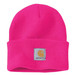 Carhartt Knit Cuffed Beanie Pink Glow