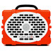 Turtlebox Audio Gen 3 Speaker Original Orange & White