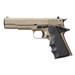 Chiappa Firearms 401120 1911-22 22 LR 10+1, 5" Black Steel Barrel, Tan Serrated Slide, Tan Aluminum Frame w/Beavertail, Black Hogue Rubber Finger Grooved Grip, Manual Thumb Safety, Right Hand