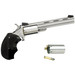 North American Arms MMC Mini-Master *CA Compliant 22 LR 22 WMR 5 Shot 4" Stainless Vent Rib Barrel, Stainless Steel Frame & Cylinder, Black Finger Grooved Rubber Grip, Exposed Hammer