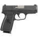 Kahr Arms KP9094N P *CA Compliant 9mm Luger Caliber with 3.60" Barrel, 7+1 Capacity, Black Finish Frame, Serrated Matte Black Stainless Steel Slide, Polymer Grip & TruGlo Night Sigts