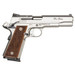 Smith & Wesson 178017 1911 Performance Center Pro Full Size Frame 9mm Luger 10+1, 5" Stainless Steel Barrel, Matte Silver Serrated Stainless Steel Slide & Frame w/Beavertail, Wood Grip