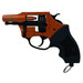 Charter Arms 82290 Pro 22 22 Blank, 6rd Orange Cerakote Frame, Black Rubber Grips