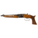 Davide Pedersoli 020S640410 Howdah 45 Colt (LC)/410 Ga 1rd 10.25" Rifled Blue Barrel, Case Hardened Receiver, Manual Extractors, Automatic Safety On The Hammers, Oiled Walnut Stock