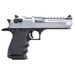 Magnum Research DE50L5BC Desert Eagle L5 50 AE 5" with Muzzle Brake 7+1 Black Hardcoat Anodized Aluminum Frame Brushed Chrome Carbon Steel Slide Black Hogue Wraparound Rubber Grip