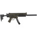 GSG GSG219GERGGSG1622G GSG-16 Full Size 22 LR 22+1 16.25" Black Green Polymer Receiver Black Collapsible w/Storage Compartment Stock Right Hand