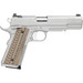 Dan Wesson 01802 Specialist 45 ACP 8+1 5" Stainless Steel Barrel, Bead Blasted Serrated Stainless Steel Slide, Frame w/Beavertail & Picatinny Rail, Black/Brown G10 Grip, Ambidextrous