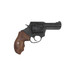 Charter Arms 63546 Professional 357 Mag 6 Shot, 3" Black Nitride Steel Barrel, Cylinder & Frame w/Walnut Finger Grooved Grip