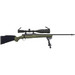 Mossberg 28122 Patriot Night Train 300 Win Mag Caliber with 3+1 Capacity, 24" Barrel, Matte Blued Metal Finish, OD Green Stock Right Hand Includes 6-24x50mm Scope & Bipod
